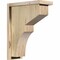 Ekena Millwork Monterey Rough Sawn Corbel w/Backplate, Douglas Fir, 6"W x 14"D x 18"H COR06X14X18MON01RDF - alternate 1